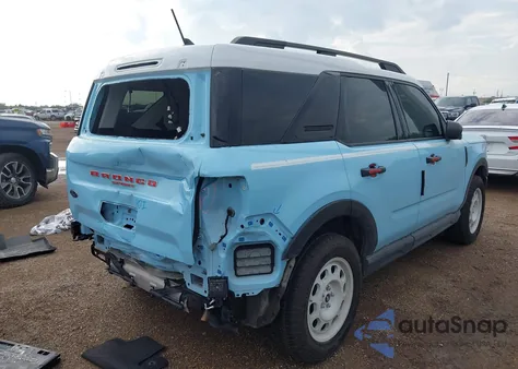 2024 Ford Bronco Sport Heritage из США, поврежденный, VIN 3FMCR9G61RRF29225